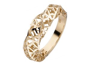 4061861161084 - Fingerring JOBO Fingerringe Gr 54 Gelbgold 333 goldfarben (gelbgold 333) Damen Fingerringe gedreht 333 Gold