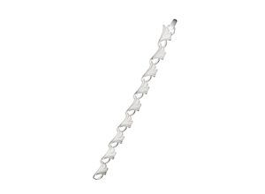 4061861168359 - Silberarmband JOBO Armband Ginko Armbänder Gr Silber 925 (Sterlingsilber) silberfarben (silber 925) Damen Armbänder Silber 925 19 cm