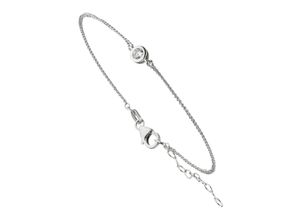 4061861168465 - Armband JOBO Armband mit Zirkonia Armbänder Gr Silber 925 (Sterlingsilber) silberfarben (silber 925 weiß) Damen 925 Silber 19 cm