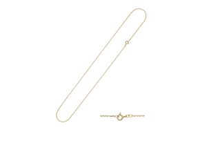 4061861186087 - Goldkette JOBO Anker-Kette Halsketten Gr Gelbgold 333 Länge 40 cm goldfarben (gelbgold 333) Damen Goldketten 333 Gold 40 cm 16 mm