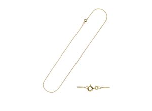 4061861186117 - Goldkette JOBO Panzer-Kette Halsketten Gr Gelbgold 585 Länge 40 cm gelb (gelbgold 585) Damen Goldketten 585 Gold 40 cm 17 mm