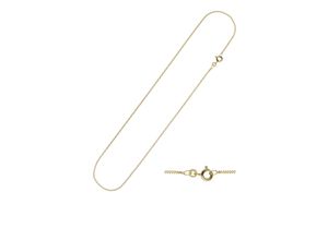 4061861186124 - Goldkette JOBO Panzer-Kette Halsketten Gr Gelbgold 585 Länge 42 cm gelb (gelbgold 585) Damen Goldketten 585 Gold 42 cm 17 mm