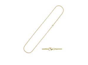 4061861186209 - Goldkette JOBO Schlangen-Kette Halsketten Gr Gelbgold 333 Länge 45 cm goldfarben (gelbgold 333) Damen Goldketten 333 Gold 45 cm 16 mm