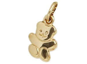 4061861187350 - Ketten-Anhänger JOBO Anhänger Teddy Schmuckanhänger Gr Gelbgold 333 goldfarben (gelbgold 333) Damen Anhänger 333 Gold