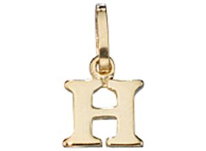 4061861193894 - Buchstaben-Anhänger JOBO Anhänger Buchstabe Schmuckanhänger Gr H Gelbgold 333 goldfarben (gelbgold 333) Damen 333 Gold 4061861193894 - Buchstaben-Anhänger JOBO Anhänger Buchstabe Schmuckanhänger Gr H Gelbgold 333 goldfarben (gelbgold 333) Damen 333 Gold