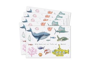 4061912147715 - Postkarte MEERESTIERE 5er-Set