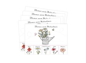 4061912147739 - Postkarte BLUMEN ZUM MITNEHMEN 5er-Set