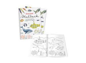 4061912147807 - Malbuch MEERESTIERE 2er-Set