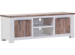 4061915118385 - Lowboard Tampa Sideboards Gr B H T 160 cm x 55 cm x 48 cm weiß (weiß natur) Kommode in moderner Vintage Optik Breite 160 cm