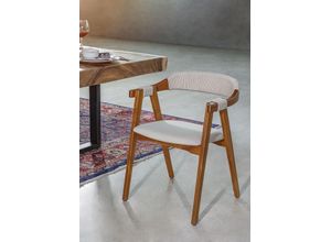 4061915151771 - Stuhl Spy beige (natur seil beige natur) B55cm H77cm T55cm Stühle