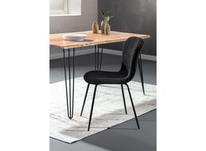 4061915244008 - Stuhl GUTMANN FACTORY schwarz (schwarz schwarz) B47cm H87cm T54cm Stühle