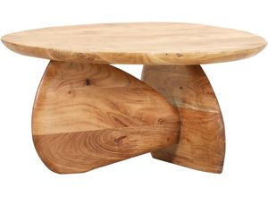 4061915281188 - Couchtisch GUTMANN FACTORY beige (natur natur natur) B68cm H35cm T70cm Tische