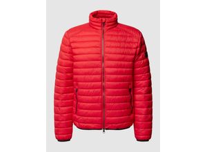 4061937998392 - Steppjacke Herren Mikrofaser rot Uni & Uninah