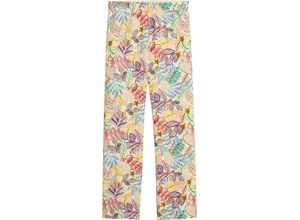 4061938812451 - Stoffhose floral Eingrifftaschen für Damen mehrfarbig 42