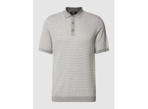 4061938853799 - Slim Fit Poloshirt mit Streifenmuster Modell Flavius