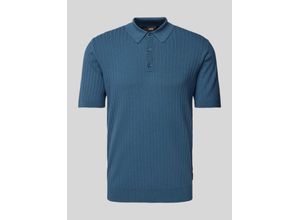 4061938956605 - Slim Fit Poloshirt mit Knopfleiste Modell NUPE