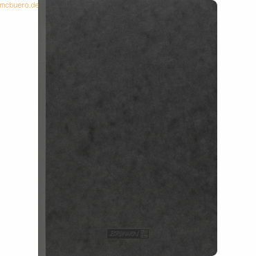 4061947035674 - Kladde FACT!plus 104347090 schwarz A4 blanko 90g 96 Blatt 192 