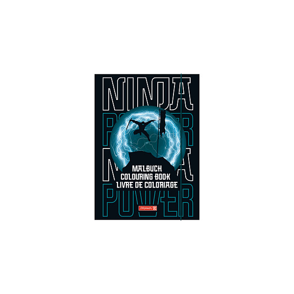 4061947116069 - Ninja Power Malbuch 4061947116069 BRUNNEN