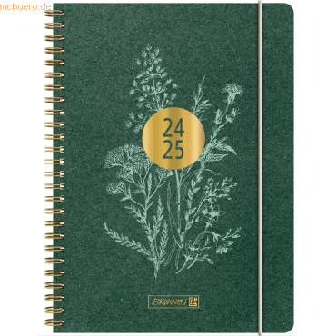 4061947119879 - 3 x Schülerkalender 2024 2025 A5 PP 1 Woche 2 Seiten Botanical