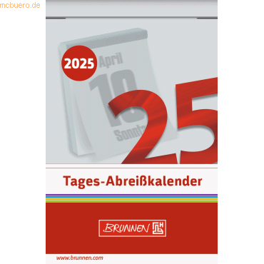 4061947126396 - 5 x Abreißkalender 54x80mm 2025