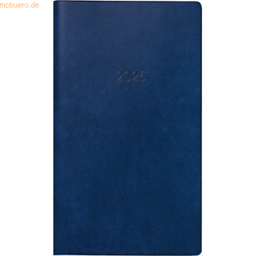 4061947127300 - Taschenkalender 1075028305 Modell 750 blau 1 Monat   2 Seiten 87x153cm 2025 4061947127300 Brunnen