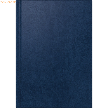 4061947128901 - Buchkalender 1079560305 Modell 795 blau 1 Tag   1 Seite 145x206cm (A5) 2025 4061947128901 Brunnen