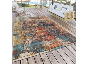 4061981061844 - Paco Home - In- & Outdoor Teppich Modern Nomaden Design Terrassen Teppich Bunt 60x100 cm