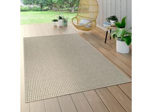 4061981064623 - Paco Home - In- & Outdoor Flachgewebe Teppich Sisal Optik Natürlicher Look Einfarbig Creme 120x170 cm