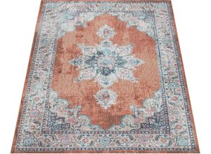 4061981097690 - Teppich Torres 275 Teppiche Gr B L 240 cm x 330 cm 8 mm 1 St rot Orientalische Muster Kurzflor Orient-Optik Vintage Design In- und Outdoor geeignet