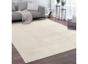 4061981119644 - Paco Home Teppich Kurzflor-Teppich Für Wohnzimmer Soft Weich Waschbar In Beige 200x280 cm