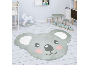 4061981154881 - Kinderteppich Teppich Kinderzimmer Spielmatte Babymatte Rutschfest Koala Grau 90x120 cm Koala - Paco Home