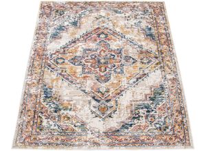 4061981161339 - Teppich Herbete 735 Teppiche Gr B L 160 cm x 230 cm 8 mm 1 St bunt (mehrfarbig) Orientalische Muster Kurzflor Orient-Optik Vintage Design Wohnzimmer