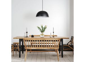 4061981165269 - Pendelleuchte Esszimmer Hängelampe Küchenlampe Esstischlampe Industriell Modern Pendelleuchte - Schwarz Weiß (Ø405 cm) - Paco Home