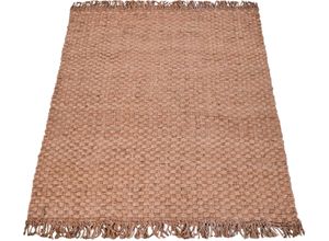 4061981171413 - Teppich Skive 688 Teppiche Gr B L 200 cm x 290 cm 13 mm 1 St beige (natur) Esszimmerteppiche Wendeteppich handgeflochten Naturfaser Boho-Style auch als Läufer