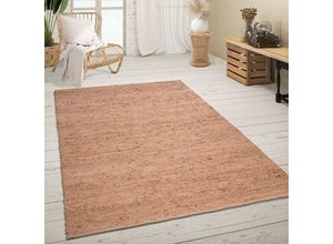 4061981171475 - Teppich Skive 689 Teppiche Gr B L 120 cm x 170 cm 13 mm 1 St beige (natur) Esszimmerteppiche Wendeteppich handgeflochten Naturfaser Boho-Style auch als Läufer