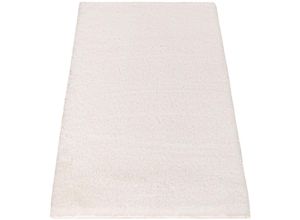 4061981177392 - Badezimmerteppich Badematte Badteppich Rutschfest Flauschig Waschbar Einfarbig 50x80 cm Creme - Paco Home