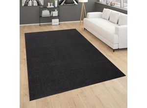 4061981177699 - Teppich Porto 890 Teppiche Gr B L 280 cm x 380 cm 13 mm 1 St schwarz Esszimmerteppiche Kurzflor Uni-Farben ideal im Wohnzimmer & Schlafzimmer