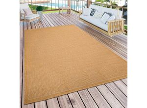 4061981178207 - Teppich Timber 125 Teppiche Gr B L 200 cm x 280 cm 4 mm 1 St gelb Esszimmerteppiche Flachgewebe Sisal Optik auch als Läufer In- und Outdoor geeignet