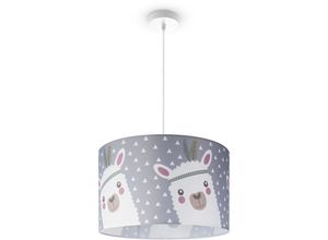 4061981185113 - Paco Home Deckenlampe Kinderzimmer Pendelleuchte Babyzimmer Feuerwehr Straße Polizei E27 Pendelleuchte - Weiß Design 8 (Ø455 cm)