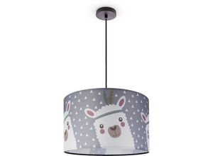 4061981185120 - Paco Home Deckenlampe Kinderzimmer Pendelleuchte Babyzimmer Feuerwehr Straße Polizei E27 Pendelleuchte - Schwarz Design 8 (Ø455 cm)