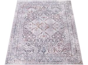 4061981193903 - Teppich Calabria 583 Teppiche Gr B L 200 cm x 290 cm 14 mm 1 St bunt (mehrfarbig) Orientalische Muster Kurzflor Orient-Optik Vintage Design