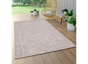 4061981195228 - Paco Home - Outdoor Teppich Wetterfest Balkon Meliert Sisal Optik Modern Sand Beige 120x170 cm