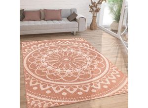 4061981202599 - Teppich Brescia 471 Teppiche Gr B L 240 cm x 340 cm 4 mm 1 St orange (apricot) Orientalische Muster Flachgewebe modernes orientalisches Design In- und Outdoor geeignet