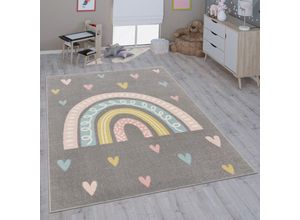 4061981209956 - Kinderteppich Teppich Kinderzimmer Mädchen Jungs Verschiedene Motive Und Größen 80x150 cm Grau 3 - Paco Home