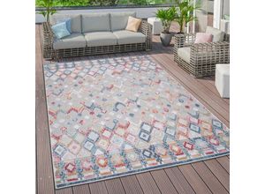 4061981213786 - Teppich Fusion 764 Teppiche Gr B L 240 cm x 340 cm 10 mm 1 St bunt (mehrfarbig) Esszimmerteppiche Kurzflor Rauten Muster In- und Outdoor geeignet Wohnzimmer