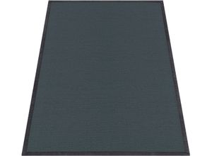 4061981218613 - Teppich Tatami 475 Teppiche Gr B L 200 cm x 280 cm 24 mm 1 St schwarz Esszimmerteppiche Kurzflor Uni-Farben mit Memory Foam waschbar