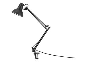 4061981235368 - Paco Home - led Lampe Tischlampe Deko Tischleuchte Schreibtischlampe Arbeitszimmer Büro E27 Tischleuchte - Schwarz Schwarz 1