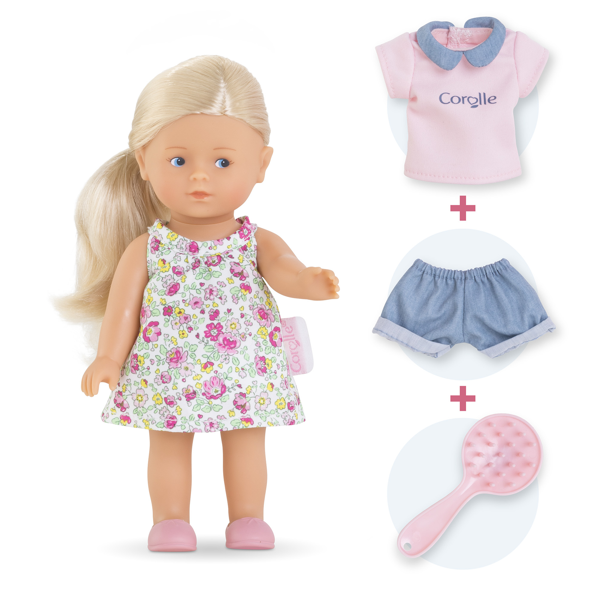 4062013240107 - - Les Trendies Mini Corolline Pop - Rosy 20cm 4062013240107 - - Les Trendies Mini Corolline Pop - Rosy 20cm