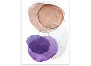 4062026309143 - Aludibondbild GROUNDED PURPLE (BH 60x80 cm)