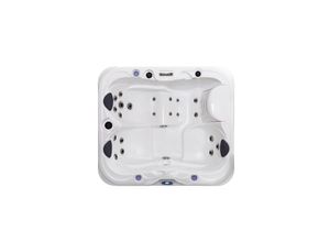 4062048005818 - Tronitechnik® Outdoor Whirlpool NISIDA mit Thermoabdeckung 3 Plätze 21 Düsen 3-PS-Pumpe LED-Beleuchtung Farblichttherapie Heizung Wasserfall vormontiert 4062048005818 - Tronitechnik® Outdoor Whirlpool NISIDA mit Thermoabdeckung 3 Plätze 21 Düsen 3-PS-Pumpe LED-Beleuchtung Farblichttherapie Heizung Wasserfall vormontiert